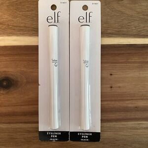 elf Black Eyeliner Pen Lot Of 2 New Sealed